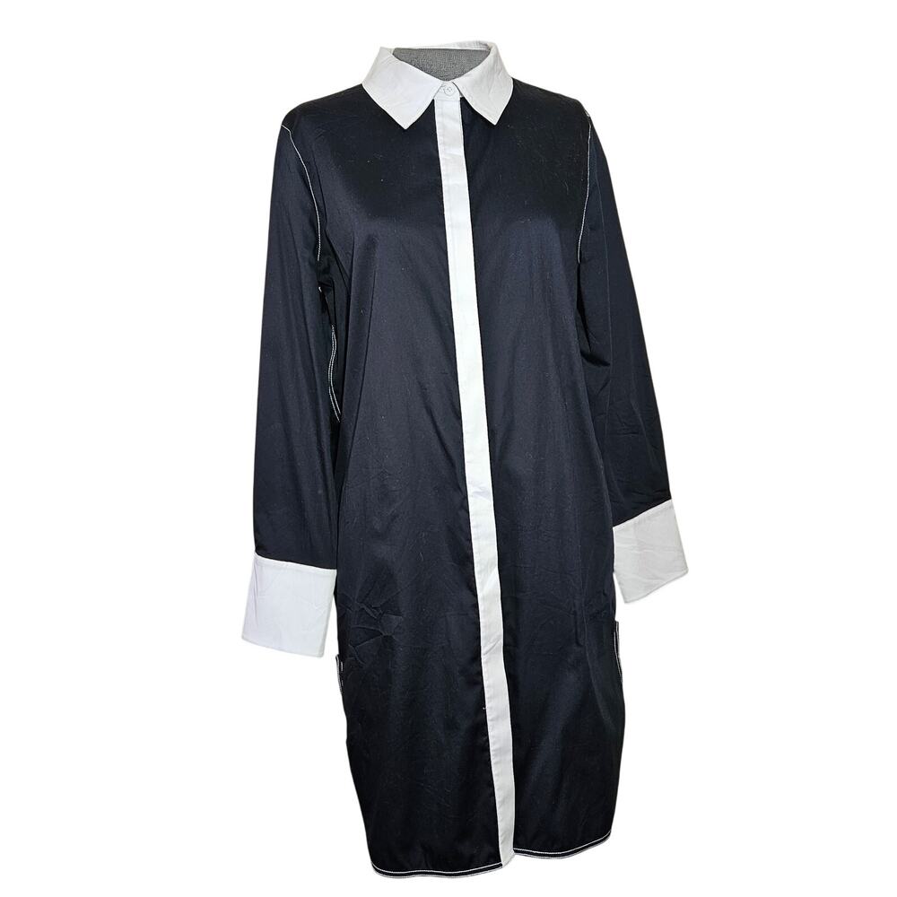MING Black Shirt Dress Size Small
